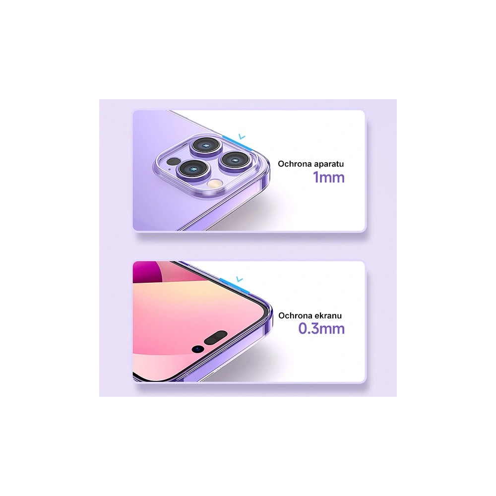 Etui USAMS Primary Apple iPhone 14 Plus / 15 Plus transparent (US-BH797)