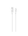 Cablul USAMS Lithe Series USB/Lightning Încărcare Rapidă 2,4A 1,2m alb/white (US-SJ565)
