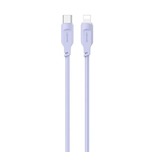 Kup Cablu USAMS Lithe Series USB-C/Lightning PD Încărcare Rapidă 1,2m 20W purpuriu (US-SJ566) - USA842 - {ean13} - Sklep Home Screen