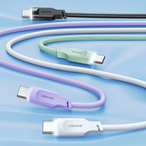 Kup Kabel USAMS Lithe Series USB-C PD Fast Charging 1,2m 100W biały/white (US-SJ567) - USA845 - {ean13} - Sklep Home Screen