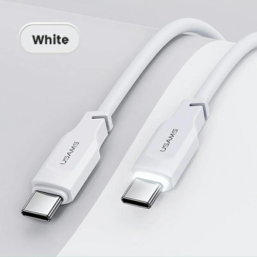 Kup Kabel USAMS Lithe Series USB-C PD Fast Charging 1,2m 100W biały/white (US-SJ567) - USA845 - {ean13} - Sklep Home Screen