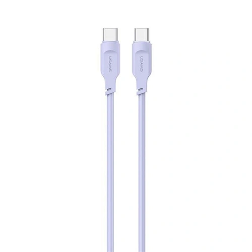 Kup Kabel USAMS Lithe Series USB-C PD Fast Charging 1,2m 100W purpurowy/purple (US-SJ567) - USA847 - {ean13} - Sklep Home Screen