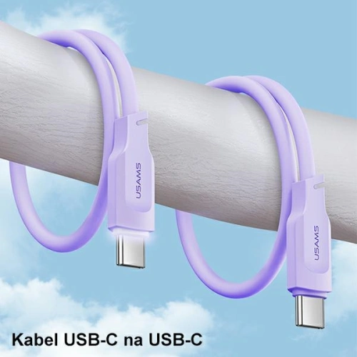 Kup Kabel USAMS Lithe Series USB-C PD Fast Charging 1,2m 100W zielony/green (US-SJ567) - USA848 - {ean13} - Sklep Home Screen