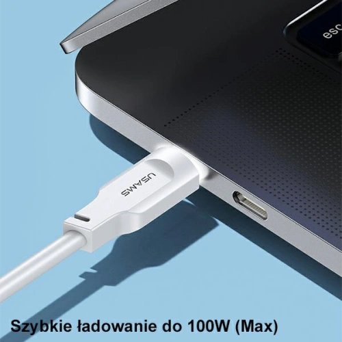 Kup Kabel USAMS Lithe Series USB-C PD Fast Charging 1,2m 100W zielony/green (US-SJ567) - USA848 - {ean13} - Sklep Home Screen