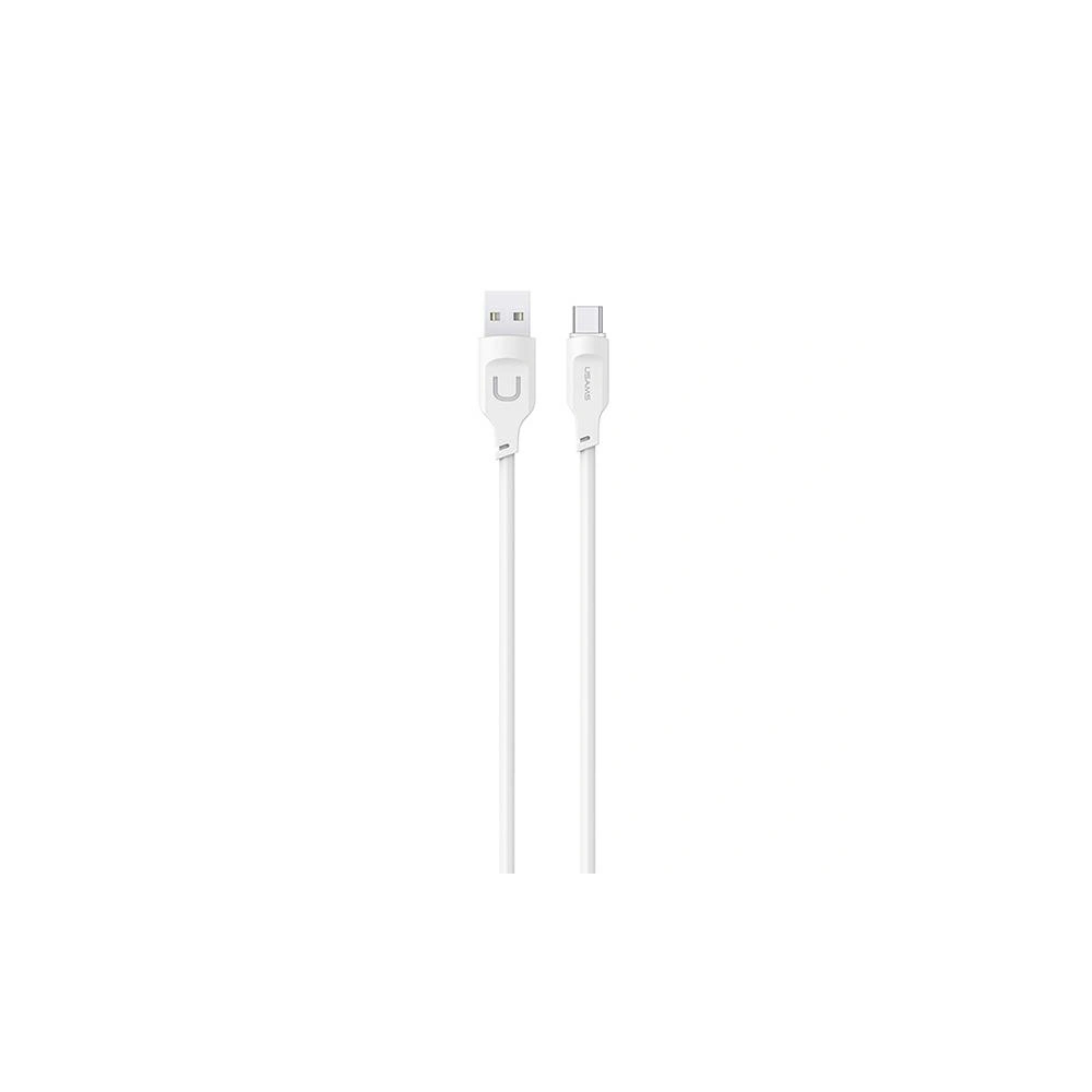 Kabel USAMS Lithe Series USB-C PD Fast Charging 1,2m 6A biały/white SJ568USB02 (US-SJ568)
