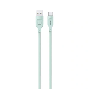USAMS Lithe Series Cable USB-C PD Fast Charging 1,2m 6A green (US-SJ568)