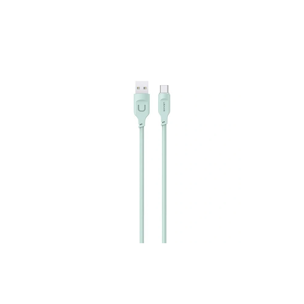Kabel USAMS Lithe Series USB-C PD Fast Charging 1,2m 6A zielony/green (US-SJ568)