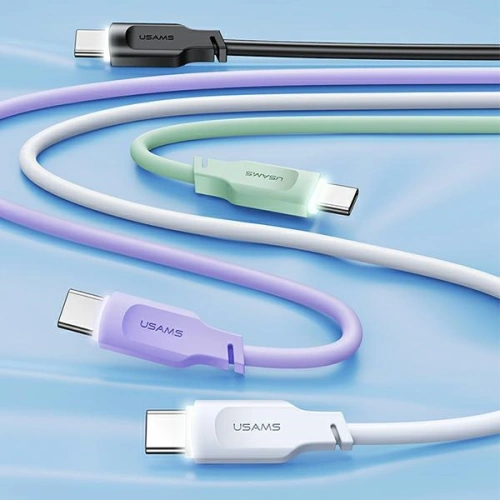 Kup Kabel USAMS Lithe Series USB-C PD Fast Charging 1,2m 6A zielony/green (US-SJ568) - USA852 - {ean13} - Sklep Home Screen