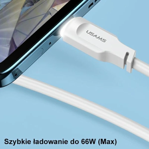 Kup Kabel USAMS Lithe Series USB-C PD Fast Charging 1,2m 6A zielony/green (US-SJ568) - USA852 - {ean13} - Sklep Home Screen