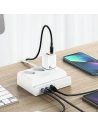 Kup Listwa zasilająca USAMS USB Extension Socket 65W Super Si Fast Charging biały/white CC160TC01 (US-CC160) - USA853 - {ean13} - Sklep Home Screen