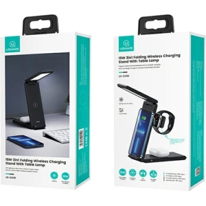 Kup Încărcător wireless USAMS cu lampă 3 în 1 15W negru/black CD181WXC01 (US-CD181) - USA854 - {ean13} - Sklep Home Screen