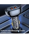 Kup Ładowarka samochodowa USAMS 2xUSB+1xUSB-C 80W Fast Charge + kabel USB-C/USB-C BXLACCTC01 - USA857 - {ean13} - Sklep Home Screen