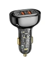 Kup Ładowarka samochodowa USAMS 2xUSB+1xUSB-C 80W Fast Charge czarny/black (US-CC159) - USA858 - {ean13} - Sklep Home Screen