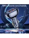 Kup Ładowarka samochodowa USAMS 2xUSB+1xUSB-C 80W Fast Charge czarny/black (US-CC159) - USA858 - {ean13} - Sklep Home Screen