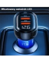 Kup Ładowarka samochodowa USAMS 2xUSB+1xUSB-C 80W Fast Charge czarny/black (US-CC159) - USA858 - {ean13} - Sklep Home Screen