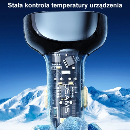 Kup Ładowarka samochodowa USAMS 2xUSB+1xUSB-C 80W Fast Charge czarny/black (US-CC159) - USA858 - {ean13} - Sklep Home Screen