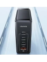 Kup USAMS T50 Netzladegerät 3xUSB-C+1xUSB GaN 100W PD Schnellladung schwarz (US-CC163) - USA860 - {ean13} - Sklep Home Screen