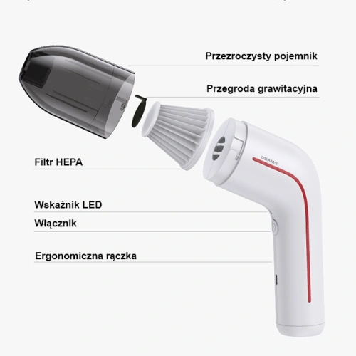 Buy USAMS LEJ series Wireless Vacuum Machine white (US-ZB253) - USA861 - {ean13} - Home Screen Store Europe