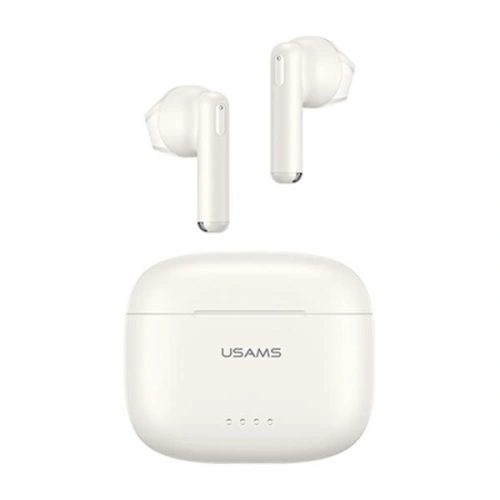 Buy USAMS US Series Dual mic Earbuds TWS Bluetooth 5.3 white BHUUS02 - USA862 - {ean13} - Home Screen Store Europe