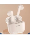 Buy USAMS US Series Dual mic Earbuds TWS Bluetooth 5.3 white BHUUS02 - USA862 - {ean13} - Home Screen Store Europe