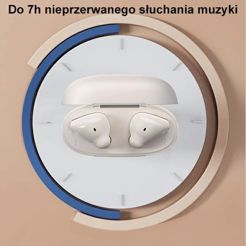 Kup Słuchawki TWS USAMS US Series Dual mic Bluetooth 5.3 białe/white BHUUS02 - USA862 - {ean13} - Sklep Home Screen