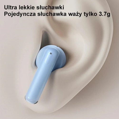 Kup Słuchawki TWS USAMS US Series Dual mic Bluetooth 5.3 białe/white BHUUS02 - USA862 - {ean13} - Sklep Home Screen