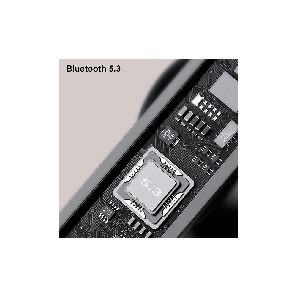 Słuchawki TWS USAMS US Series Dual mic Bluetooth 5.3 czarne/black BHUUS01