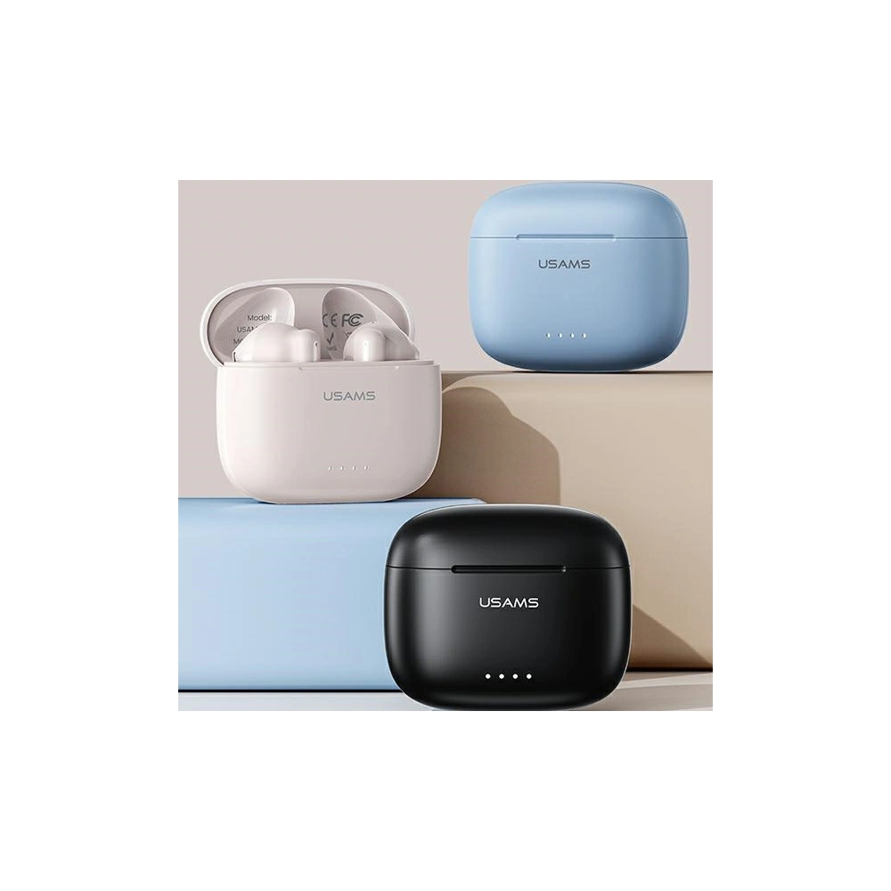 Słuchawki TWS USAMS US Series Dual mic Bluetooth 5.3 niebieskie/blue BHUUS03
