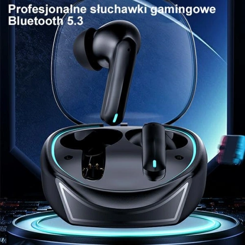Kup TWS sluchátka USAMS XJ13 herní sluchátka Bluetooth 5.3 černá/black (US-XJ13) - USA865 - {ean13} - Sklep Home Screen