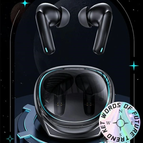 Kup Căști TWS USAMS XJ13 Earbuds de gaming Bluetooth 5.3 negru/black (US-XJ13) - USA865 - {ean13} - Sklep Home Screen