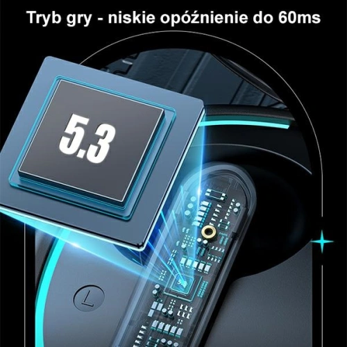 Kup TWS sluchátka USAMS XJ13 herní sluchátka Bluetooth 5.3 černá/black (US-XJ13) - USA865 - {ean13} - Sklep Home Screen