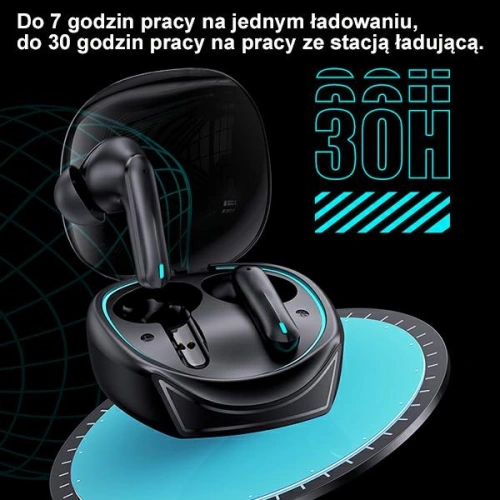 Kup TWS sluchátka USAMS XJ13 herní sluchátka Bluetooth 5.3 černá/black (US-XJ13) - USA865 - {ean13} - Sklep Home Screen