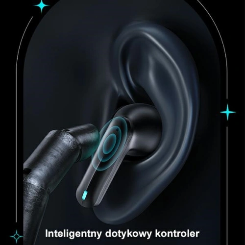 Kup Căști TWS USAMS XJ13 Earbuds de gaming Bluetooth 5.3 negru/black (US-XJ13) - USA865 - {ean13} - Sklep Home Screen