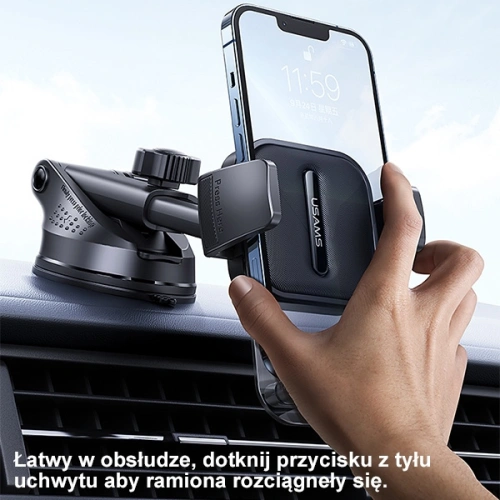Buy USAMS Dashboard Car Mount Holder black (US-ZJ072) - USA866 - {ean13} - Home Screen Store Europe