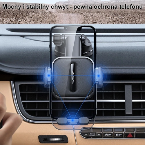 Buy USAMS Dashboard Car Mount Holder black (US-ZJ072) - USA866 - {ean13} - Home Screen Store Europe