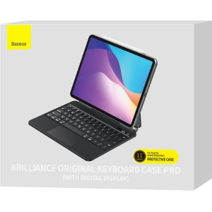 Kup Etui Baseus Brilliance Keyboard Apple iPad Air 10.9 2020/2022 (4, 5 gen) / iPad Pro 11 2018/2020/2021 (1, 2 i 3 gen) / iPad Air 11 2024 (6. generacji) szary - BSU3899 - {ean13} - Sklep Home Screen
