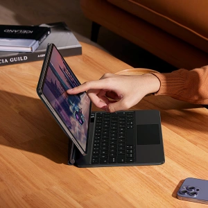 Kup Etui Baseus Brilliance Keyboard Apple iPad Air 10.9 2020/2022 (4, 5 gen) / iPad Pro 11 2018/2020/2021 (1, 2 i 3 gen) / iPad Air 11 2024 (6. generacji) szary - BSU3899 - {ean13} - Sklep Home Screen