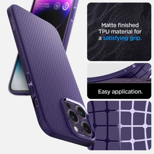 Buy Spigen Liquid Air Apple iPhone 14 Pro Max Deep Purple - SPN2608 - {ean13} - Home Screen Store Europe