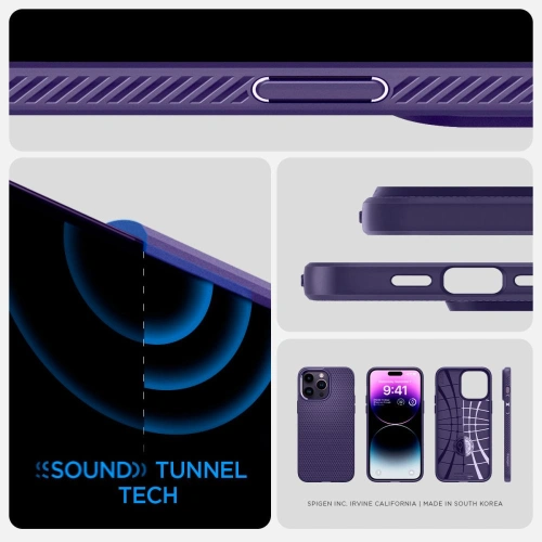 Kup Etui Spigen Liquid Air Apple iPhone 14 Pro Max Deep Purple - SPN2608 - {ean13} - Sklep Home Screen