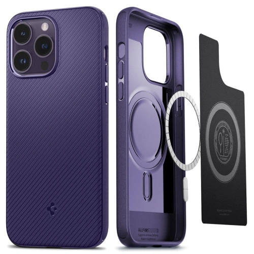 Buy Spigen Mag Armor Apple iPhone 14 Pro Max Deep Purple - SPN2609 - {ean13} - Home Screen Store Europe