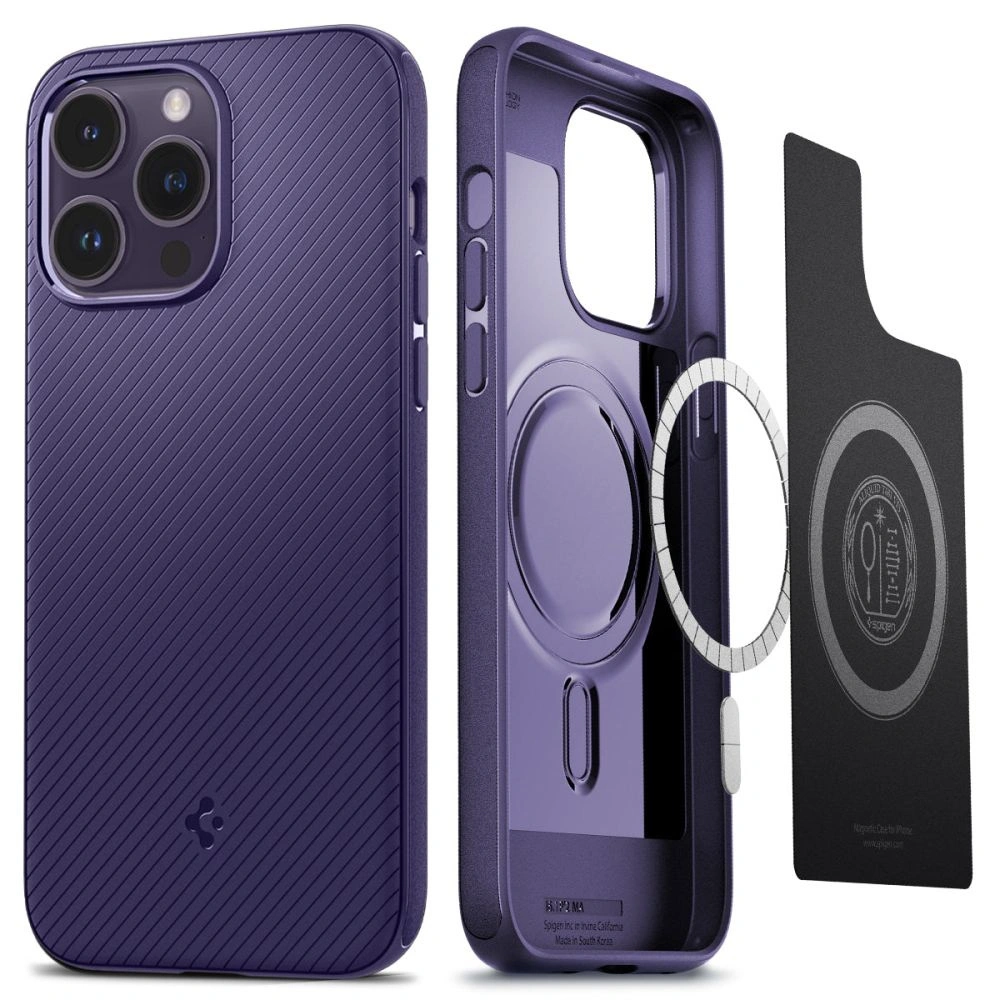 Etui Spigen Mag Armor Apple iPhone 14 Pro Max Deep Purple