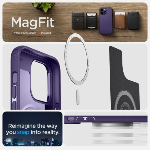 Kup Etui Spigen Mag Armor Apple iPhone 14 Pro Max Deep Purple - SPN2609 - {ean13} - Sklep Home Screen