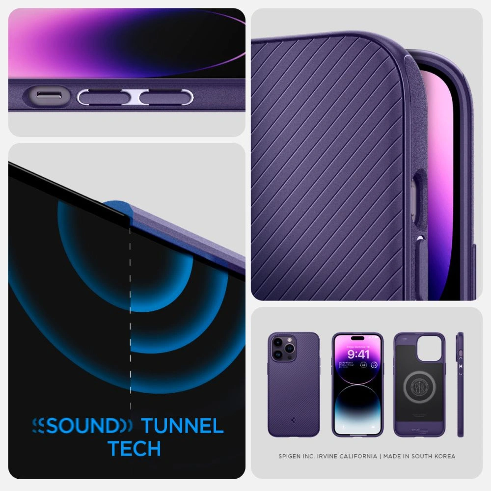Etui Spigen Mag Armor Apple iPhone 14 Pro Max Deep Purple
