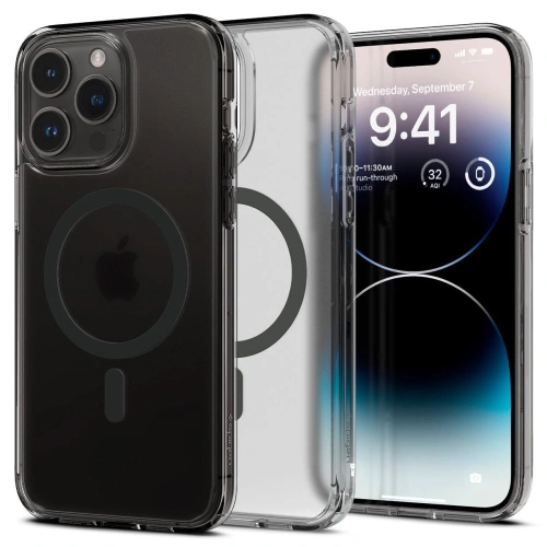 Kup Etui Spigen Ultra Hybrid Mag MagSafe Apple iPhone 14 Pro Max Frost Fekete - SPN2610 - {ean13} - Sklep Home Screen