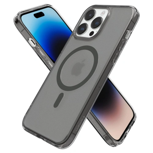 Kup Case Spigen Ultra Hybrid Mag MagSafe Apple iPhone 14 Pro Max Frost Schwarz - SPN2610 - {ean13} - Sklep Home Screen