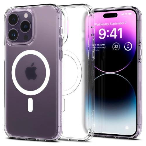 Kup Case Spigen Ultra Hybrid Mag MagSafe für Apple iPhone 14 Pro Max Frost Clear - SPN2611 - {ean13} - Sklep Home Screen