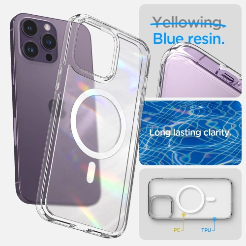 Buy Spigen Ultra Hybrid Mag MagSafe Apple iPhone 14 Pro Max Frost Clear - SPN2611 - {ean13} - Home Screen Store Europe