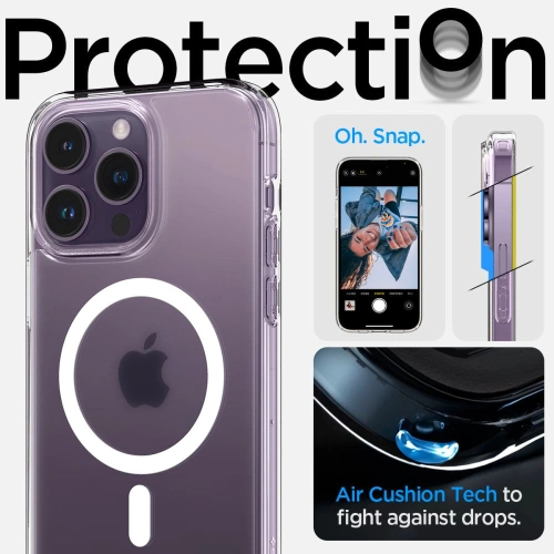 Buy Spigen Ultra Hybrid Mag MagSafe Apple iPhone 14 Pro Max Frost Clear - SPN2611 - {ean13} - Home Screen Store Europe