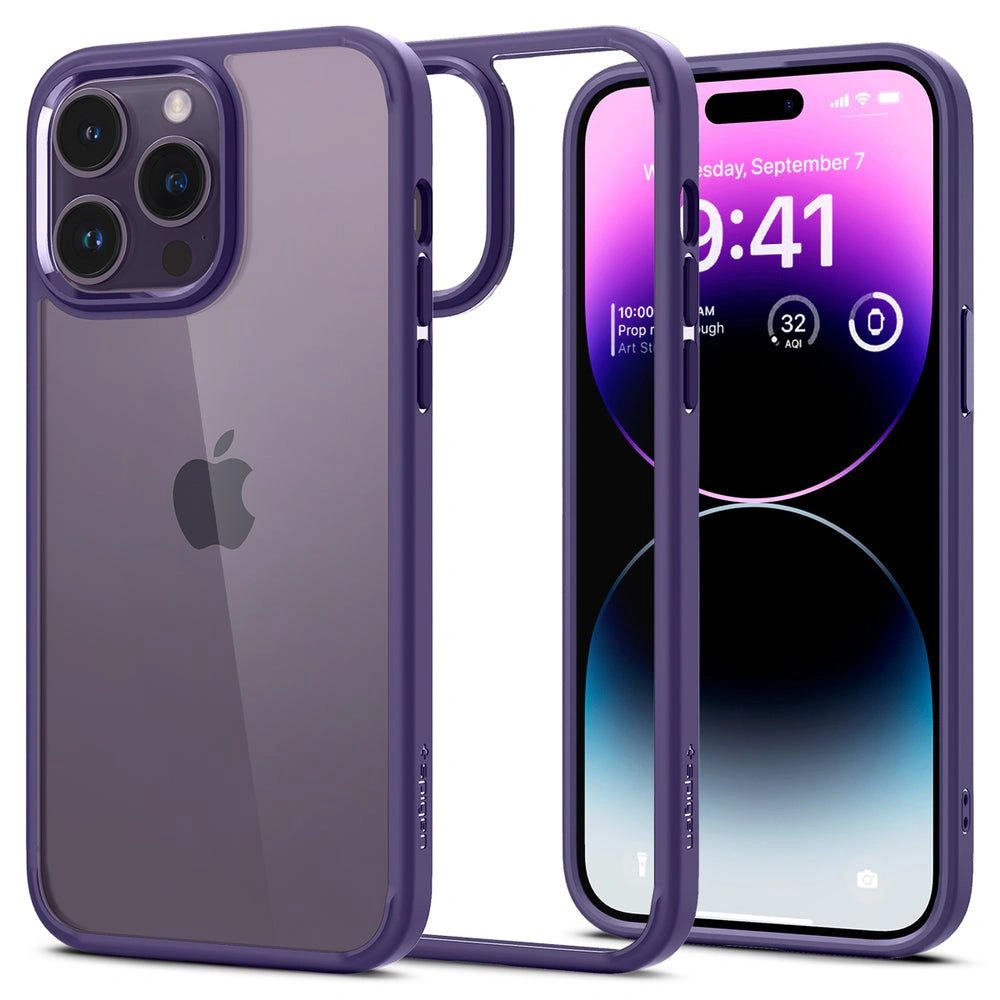 Etui Spigen Ultra Hybrid Apple iPhone 14 Pro Max Deep Purple