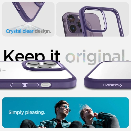 Kup Case Spigen Ultra Hybrid Apple iPhone 14 Pro Max Deep Purple - SPN2613 - {ean13} - Sklep Home Screen